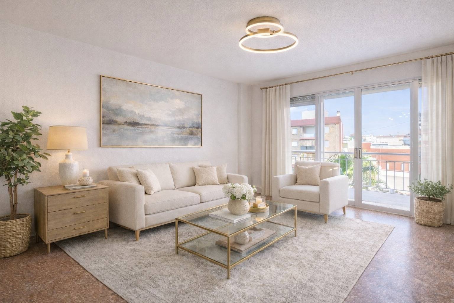 Piso en El Perelló (Valencia): 2ª línea con vistas al mar y 2 balcones