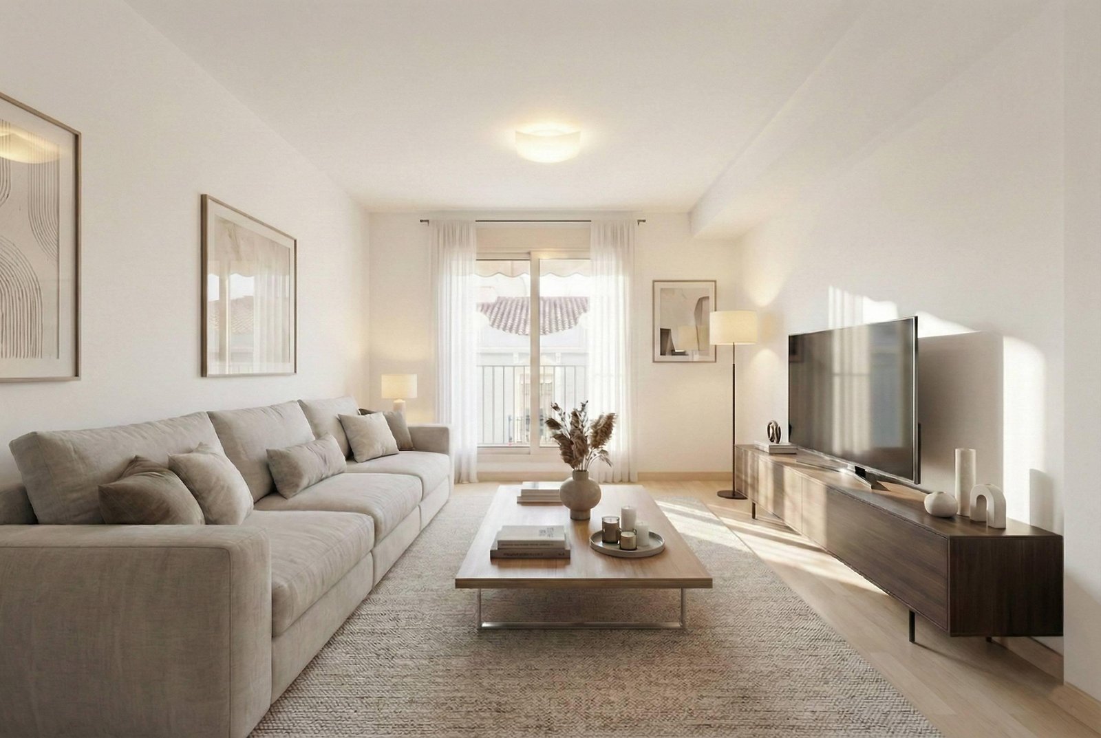 Vivienda de 2 habitaciones en Cerdá y Rico con balcón