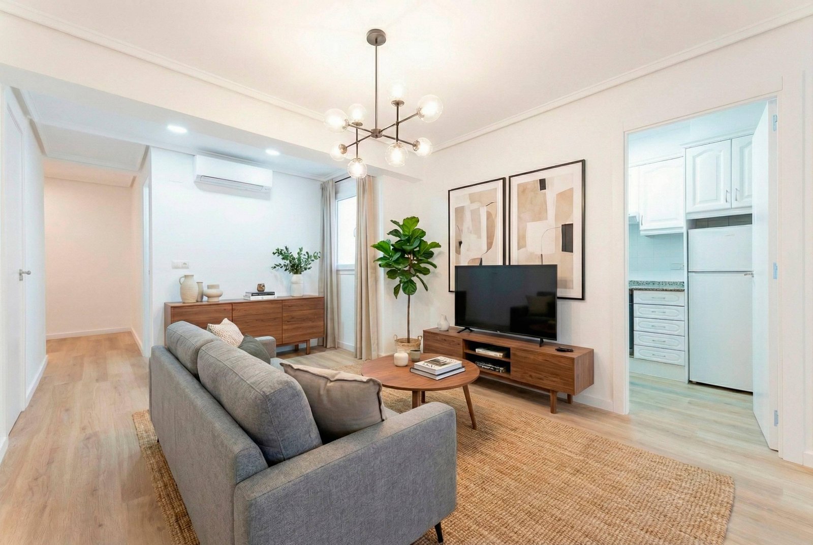 Piso en Valencia zona El Calvari: 3 habitaciones y balcón